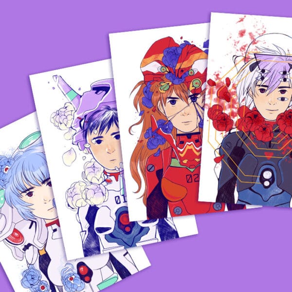 NGE Portraits | Art Print