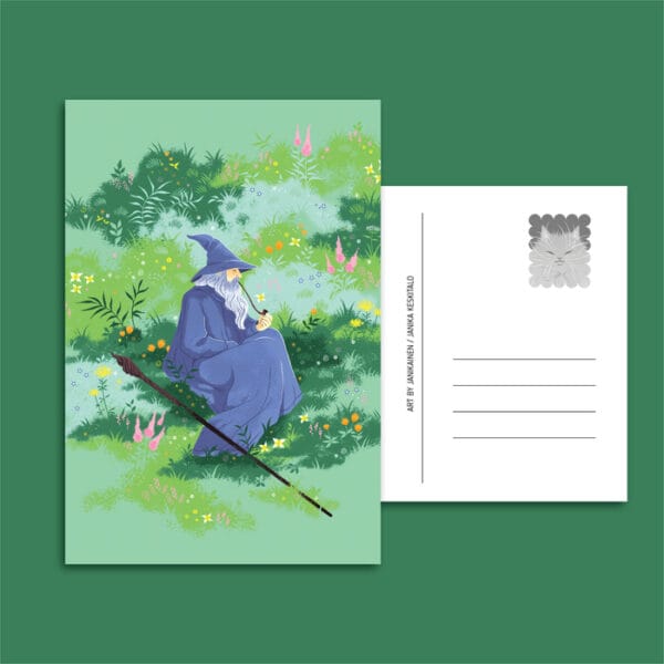 the Grey Wizard | Postcard