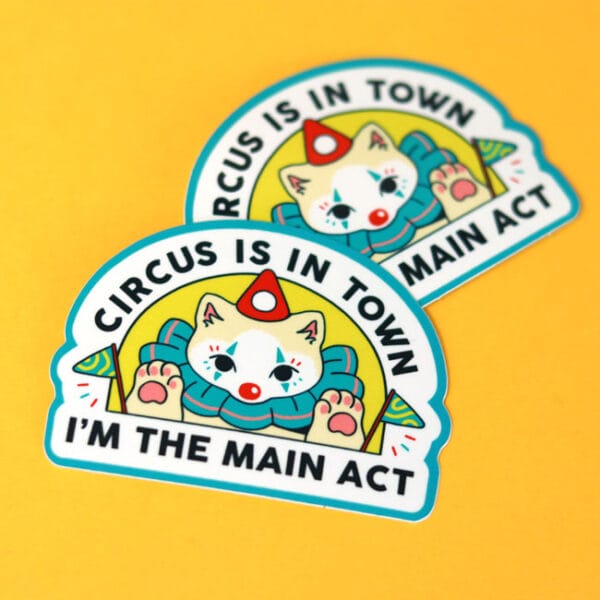 Circus in Town | Sticker