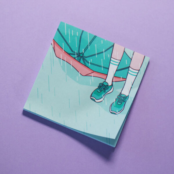 Spring Rain | Sticky Notes