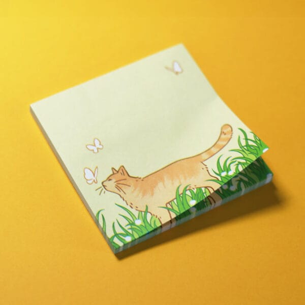 Summer Kitty | Sticky Notes