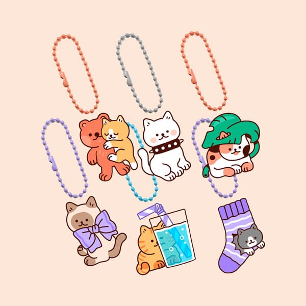 Purrfect Surprise Blind Bag | Keychain
