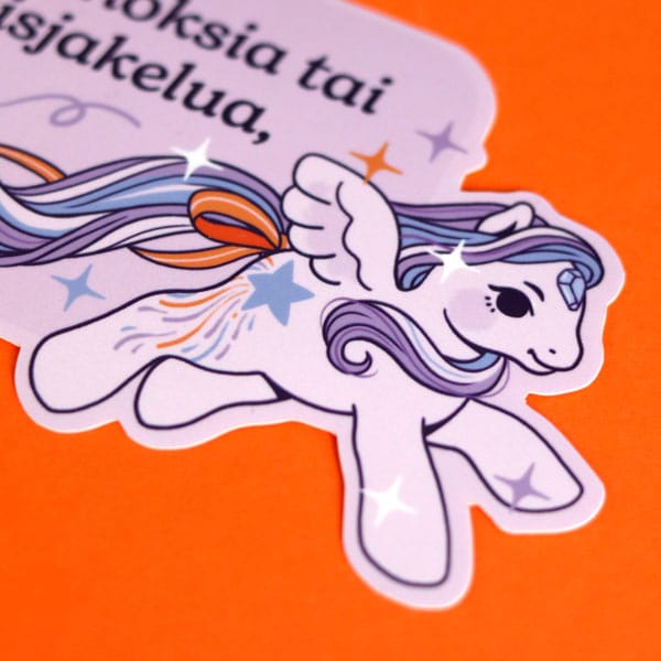 Ei mainoksia: Pony | Sticker - Image 2