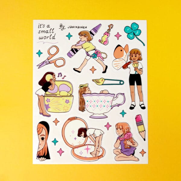 It's a small world | Sticker Sheet