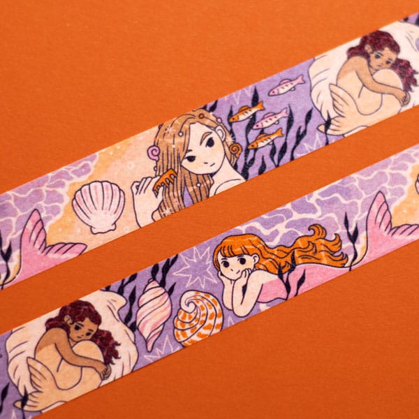 Mermaid Shore | Washi tape - Image 2