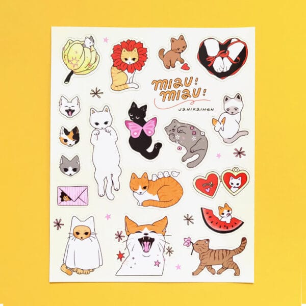 miau miau | Sticker Sheet