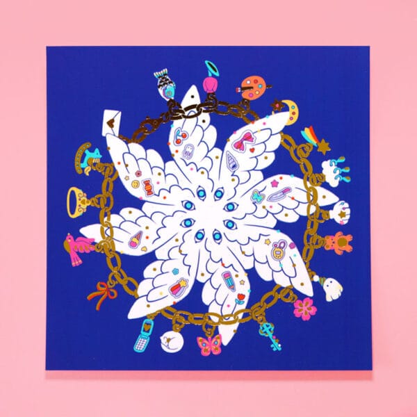 Angelic Charms | Foil Print
