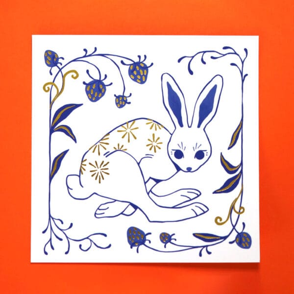 Rabbit | Foil Print