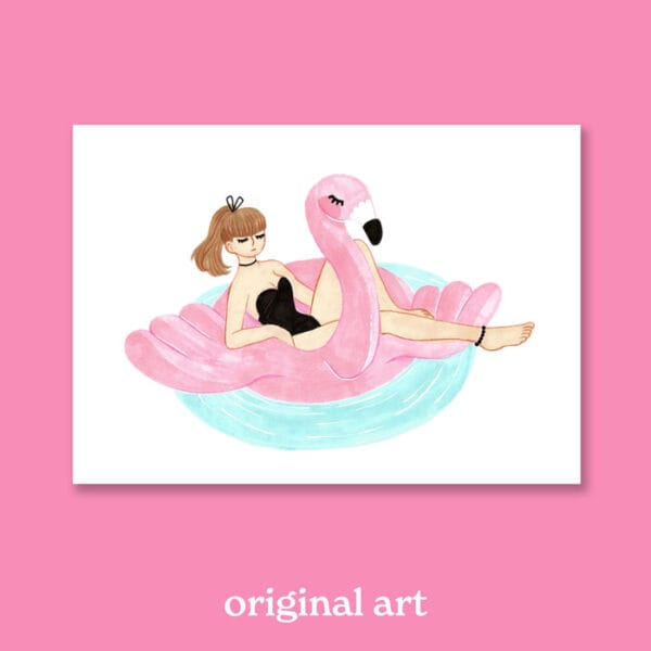 Flamingo | Original Art
